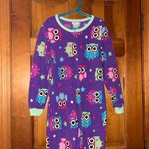 Girls footy pajamas